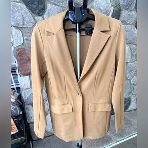 Banana republic tan blazer size M